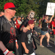 Violent J walks in the Juggalo March Saturday with ICP personality Kevin Gill (left). (All photos: Kyle Ryan)